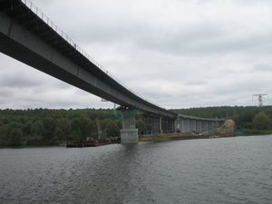 Новый мост на М7 через Суру