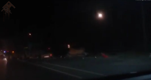 Скрионшот из видео с места происшествия