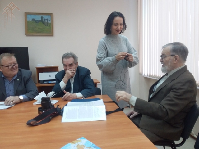Встреча чувашских старейшин с татарскими журналистами. Чебоксары. 9 января 2020 г. Фото автора