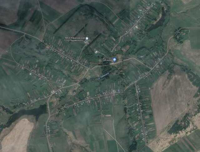 Юваново Ядринского района. Скрин Google.Map