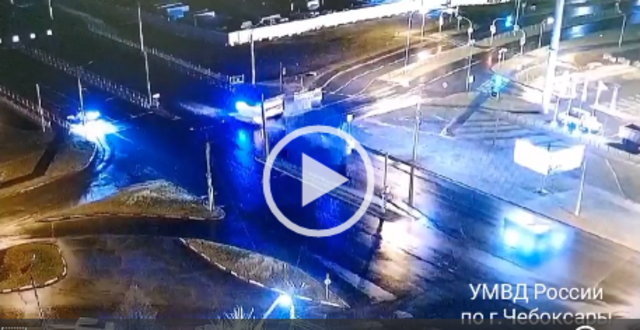 Скриншот с видео МВД России по городу Чебоксары